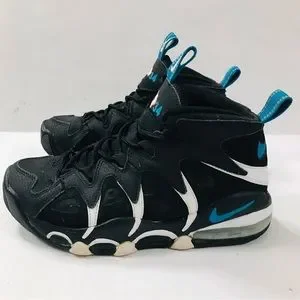 Retro Nike Charles Barkley Men\'s Black and Teal Athletic Shoes Nike | Shoes | Nike Air Max Retro Cb 34 Charles Barkley Grey  main image 4